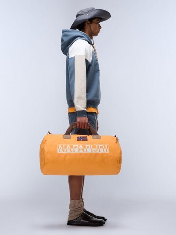 NAPAPIJRI Travel Bag in Yellow: front