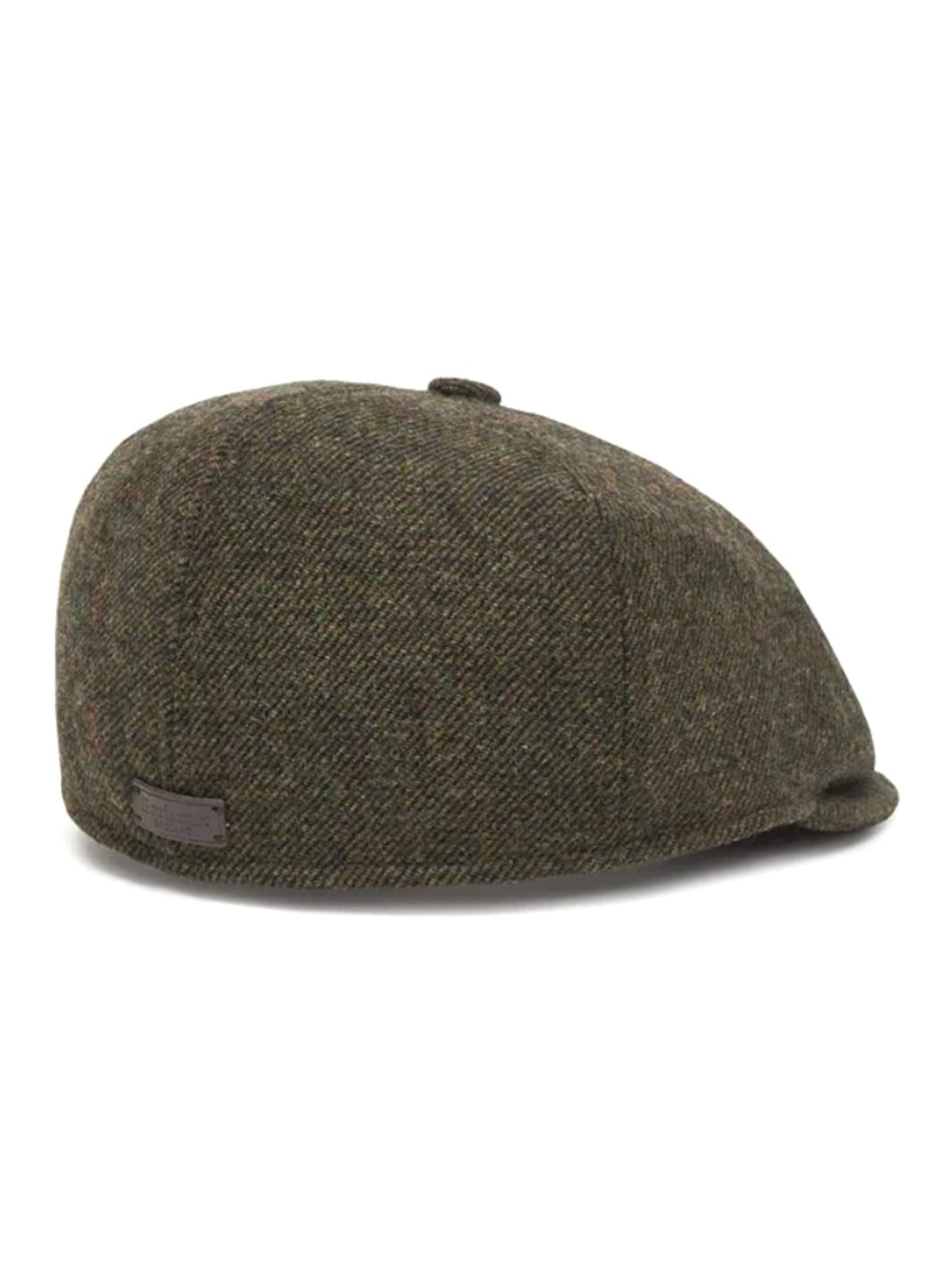 Casquette 'CLAYMORE BAKERBOY OLIVE TWILL' Barbour en vert