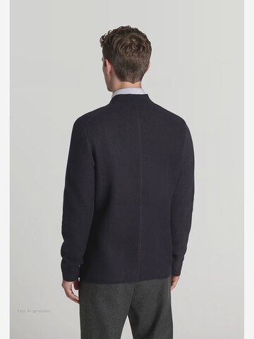 MAERZ Muenchen Knit cardigan in Blue: back
