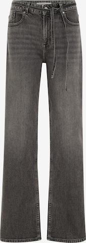 WE Fashion Wide Leg Farkut värissä harmaa: etupuoli