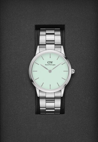 Daniel Wellington Analoog horloge ' ICONIC MINT ' in Zilver