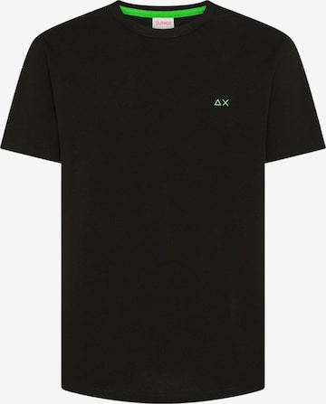 T-Shirt SUN68 en noir : devant