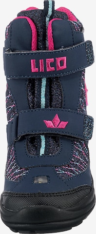 LICO Winterstiefel ' Blinkies Maline ' in Blau