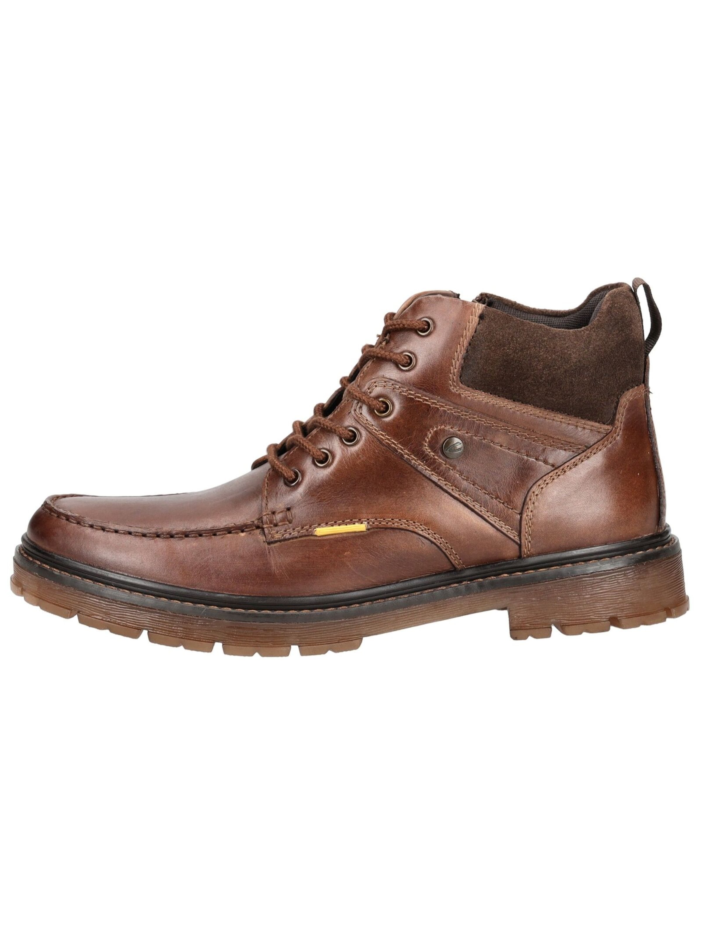 CAMEL ACTIVE Lace-up boots 'Lngs Peak' in Brown