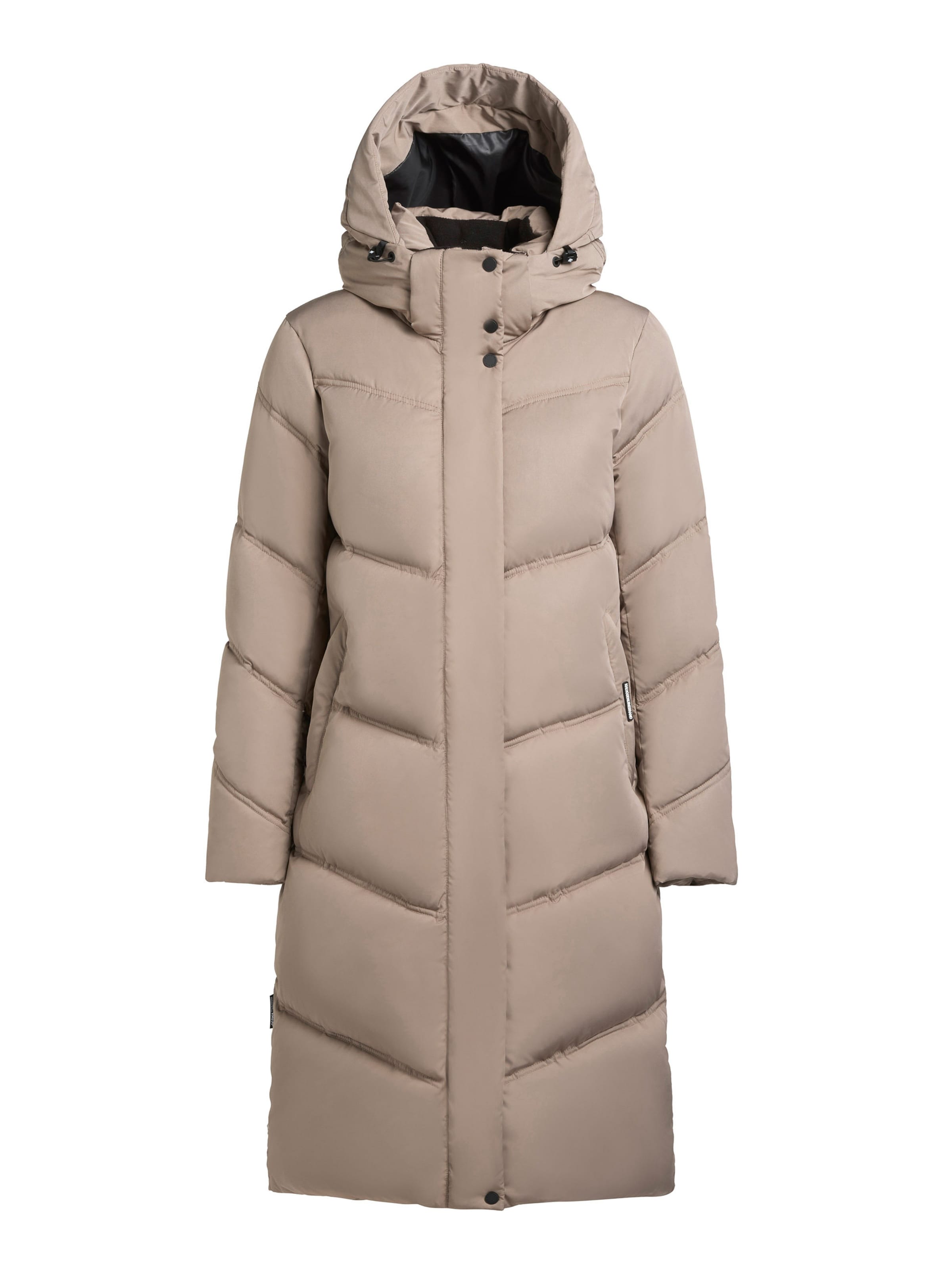 khujo Winter coat 'Ainu 2' in Greige, Item view