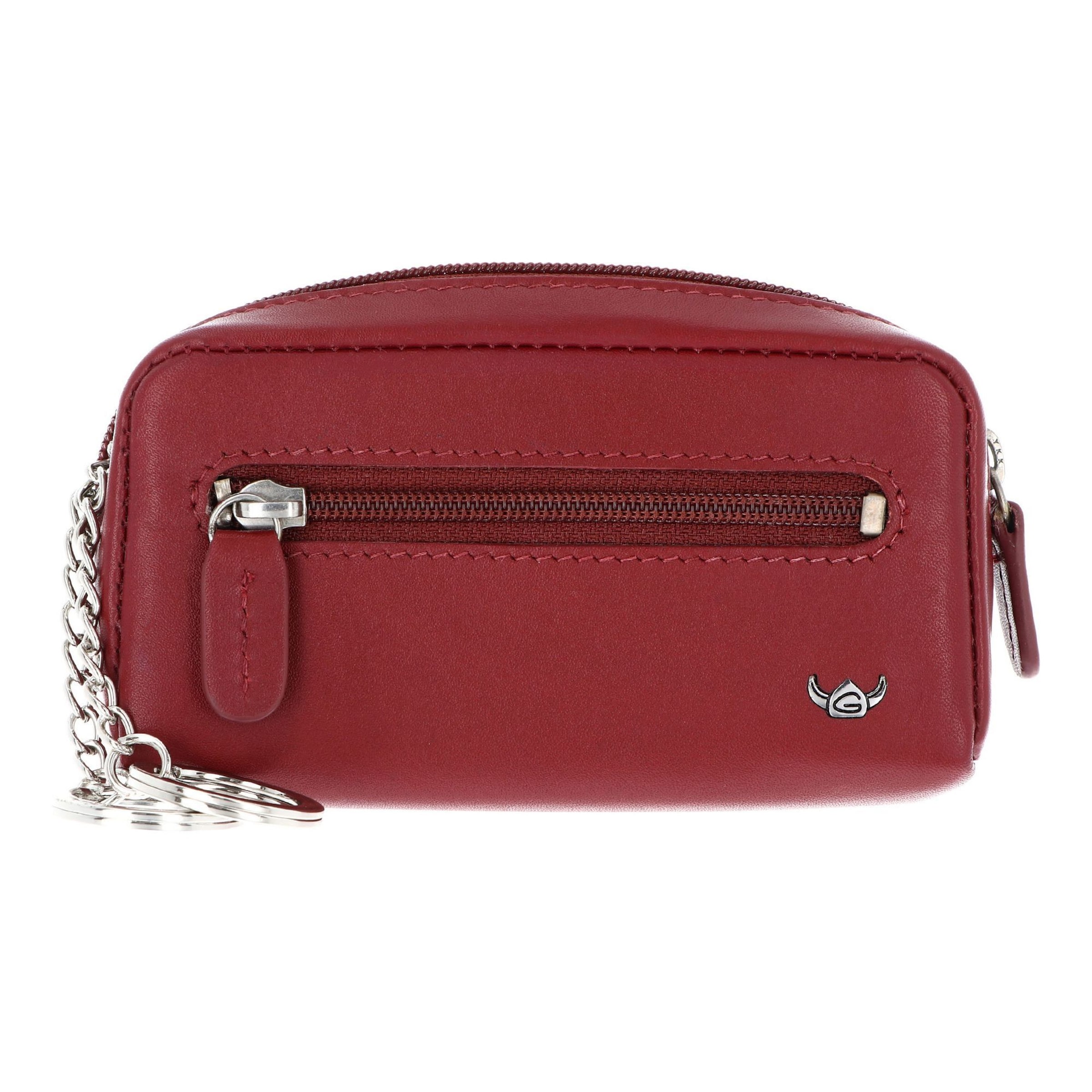 GOLDEN HEAD Etui 'Polo ' in Rot: Vorderseite