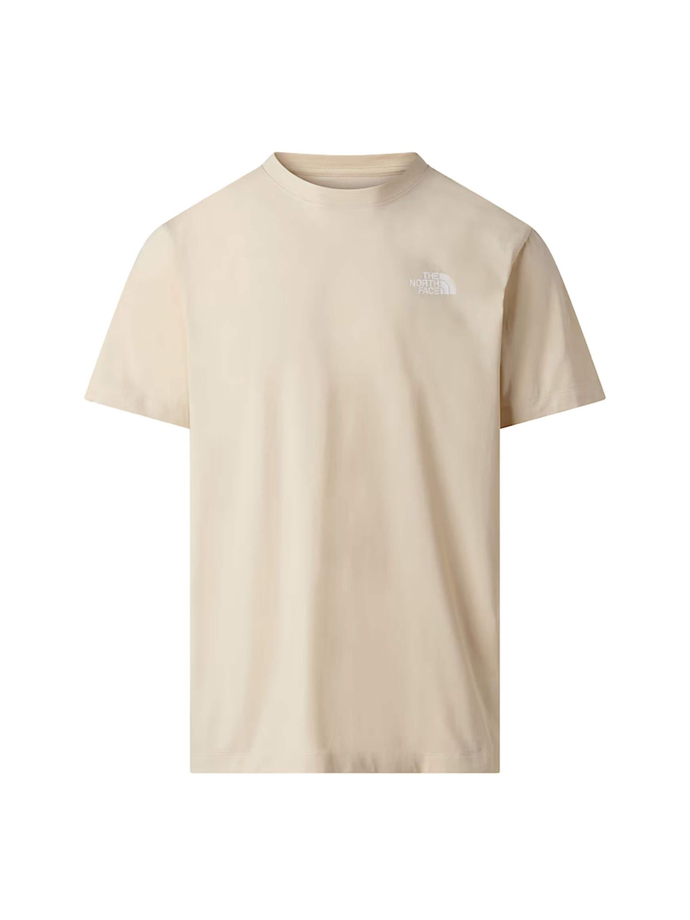 THE NORTH FACE - Camiseta 'THE NORTH FACE M BOX NSE CELEBRATION T-SHIRT' en beige: frente