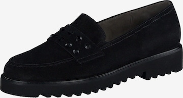 Paul Green Classic Flats in Black: front