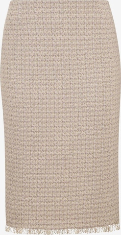 Jupe MADELEINE en blanc : devant