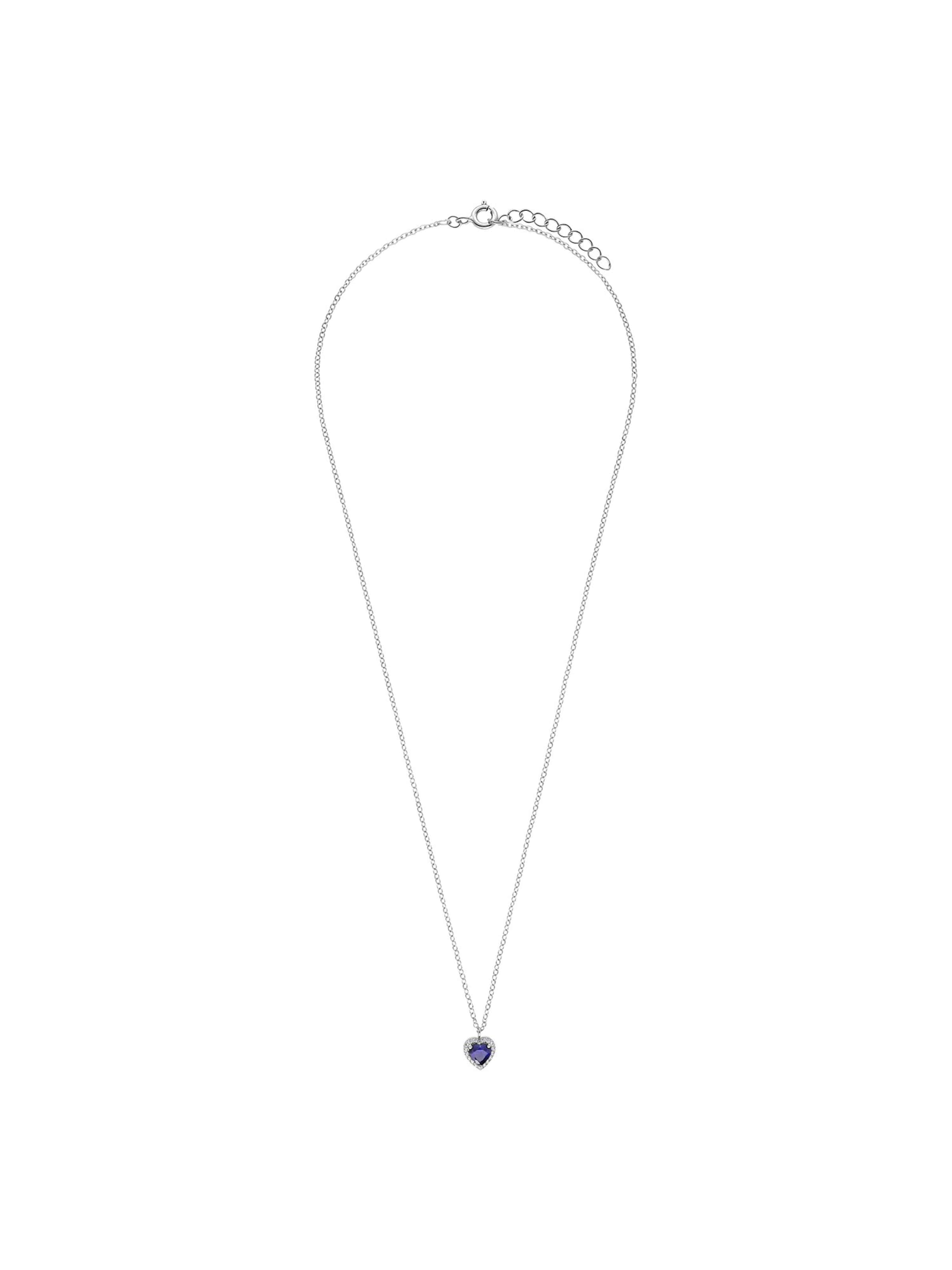 Lucardi Ketting in Zilver: voorkant