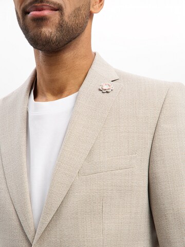 CG CLUB OF GENTS Slim fit Business Blazer 'Paul' in Beige