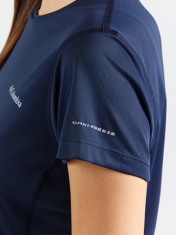 COLUMBIATehnička sportska majica 'Zero Rules™' - plava boja