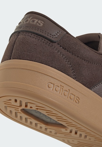 ADIDAS SPORTSWEAR - Sapatilhas baixas 'Grand Court 3.0' em castanho