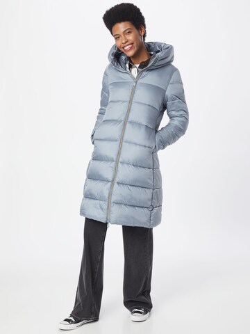 SAVE THE DUCK Zimní kabát – modrá: přední strana