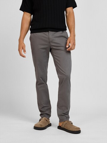 yazubi Slimfit Hose 'Kyle' in Grau: Vorderseite