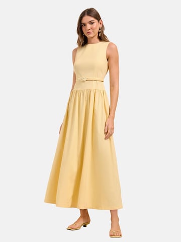 Robe Friends Like These en jaune : devant