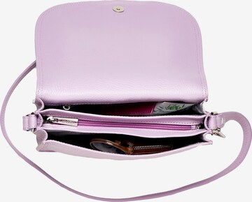 LLOYD Shoulder Bag in Purple: front