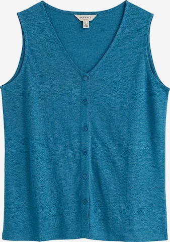 Chemisier 'Carn Glaze' Seasalt Cornwall en bleu : devant