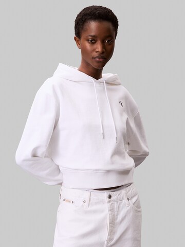 Calvin Klein Jeans Свитшот в Белый: спереди