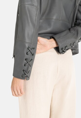 Werner Christ Lederjacke Nala in Grau