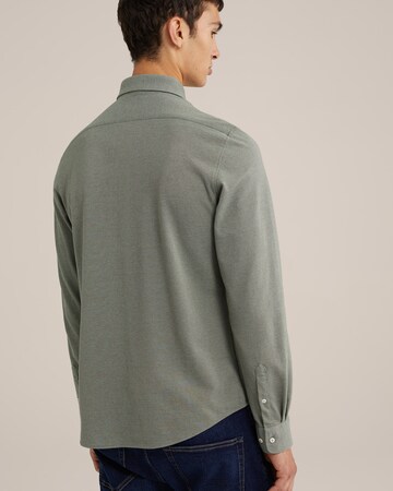 Coupe slim Chemise WE Fashion en vert