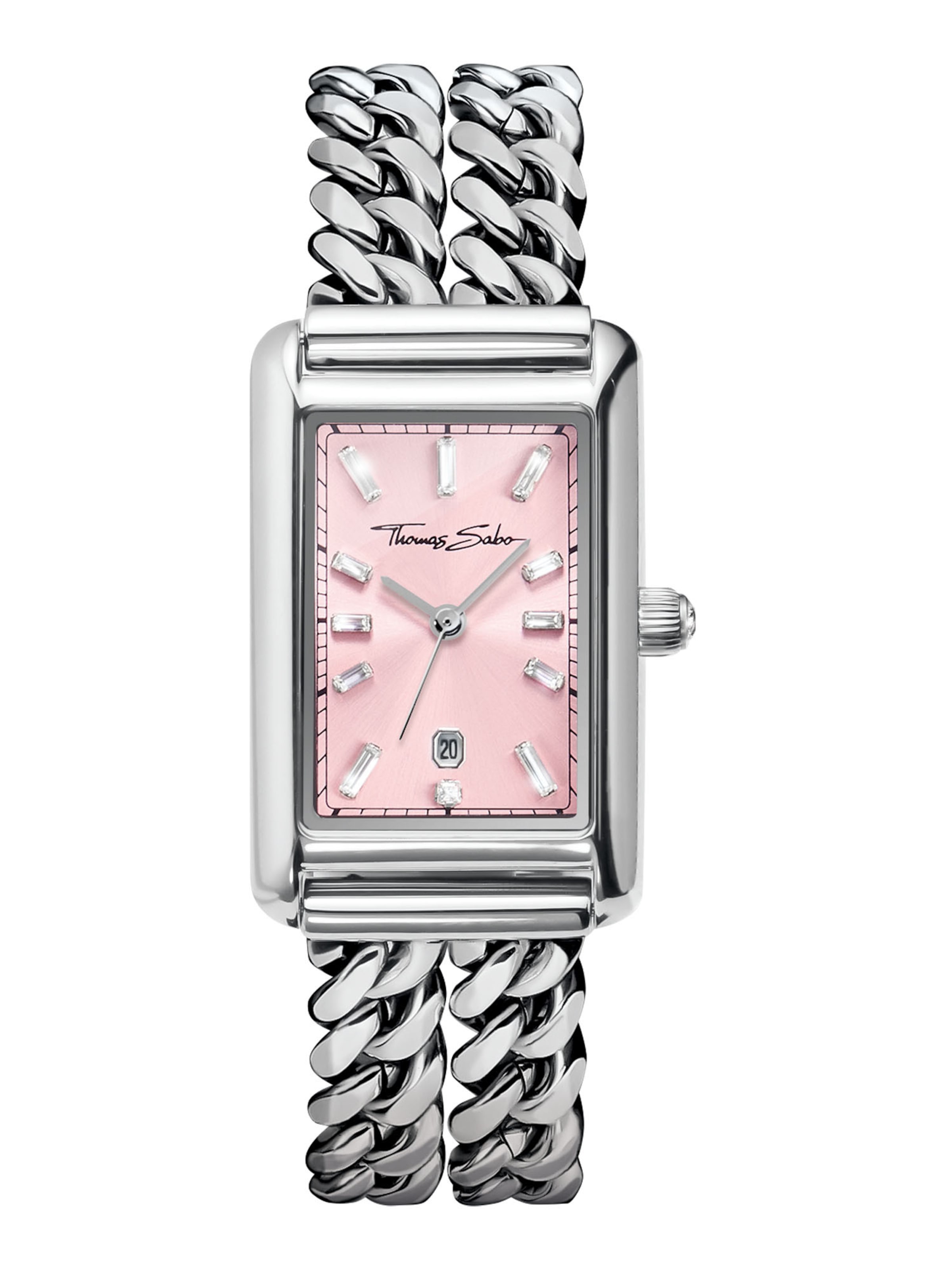 Thomas Sabo Uhr 'Bold Elegance' in Silber: Vorderseite