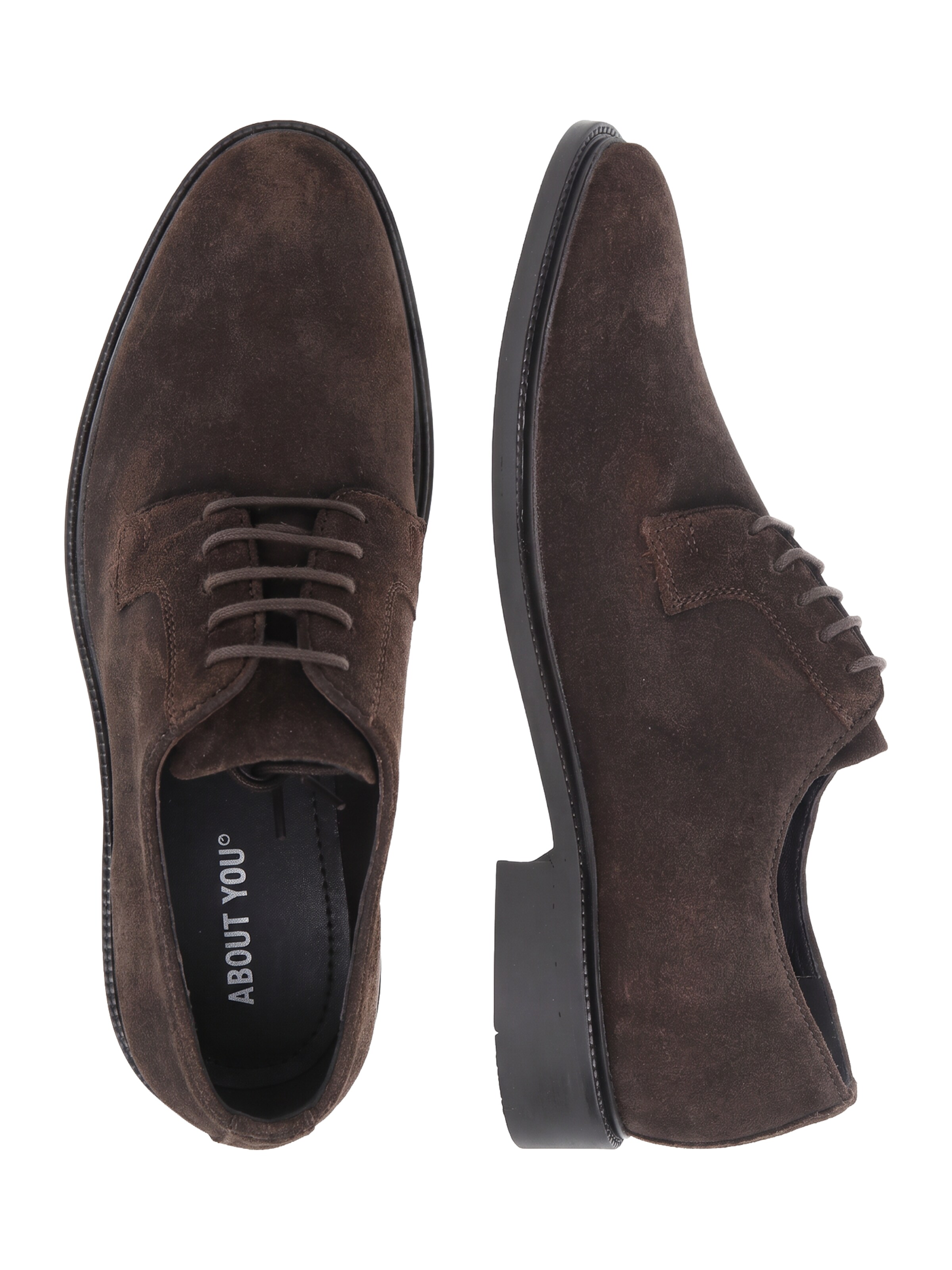 ABOUT YOU Lace-Up Shoes 'Jimmy' in Brown