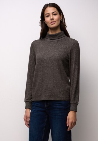 STREET ONE Sweater in Brown: front