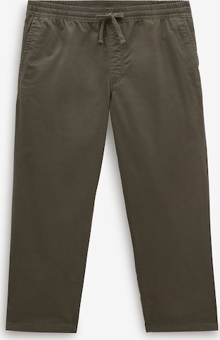 VANS Regular Pants in Green: front