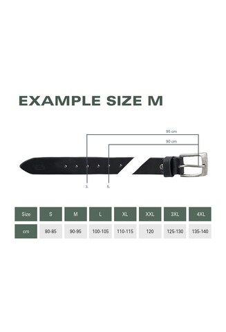 CAMEL ACTIVE Gürtel aus echtem Leder in Braun