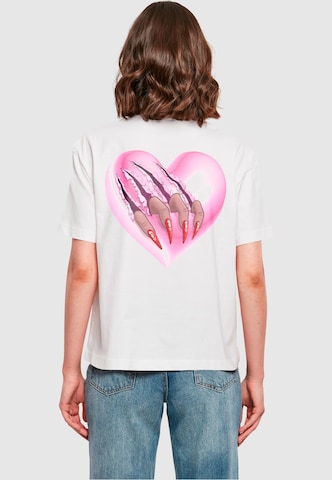 Miss Tee T-Shirt 'Won't Hurt' in Weiß: Vorderseite