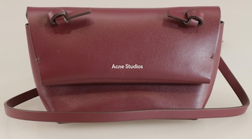 Acne Studios Handtasche klein Leder One Size in Rot: predná strana