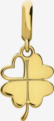 Lucardi Anhänger in Gold: Vorderseite