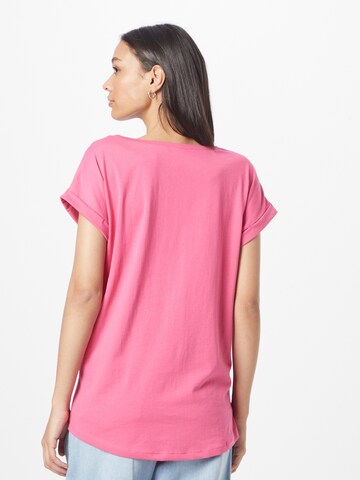 VILA T-Shirt 'Dreamers' in Pink