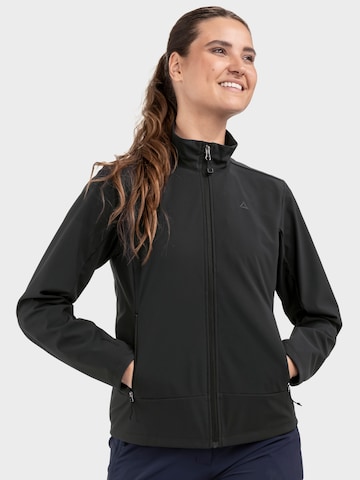Schöffel Outdoor jacket in Black: front