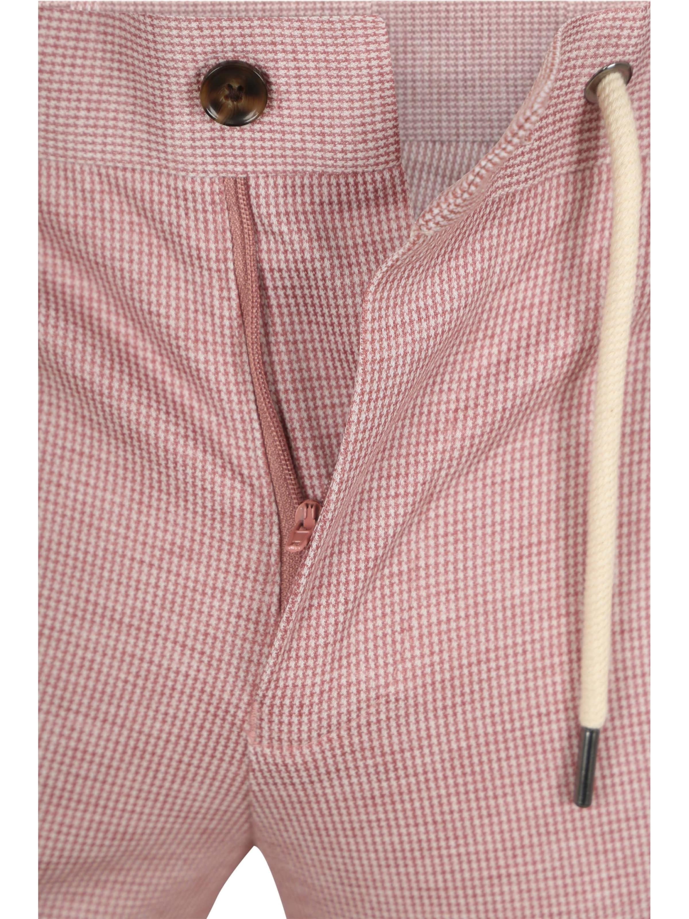 Suitable Slimfit Pantalon in Rood
