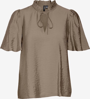 Camicia da donna 'JOSIE' di VERO MODA in beige: frontale