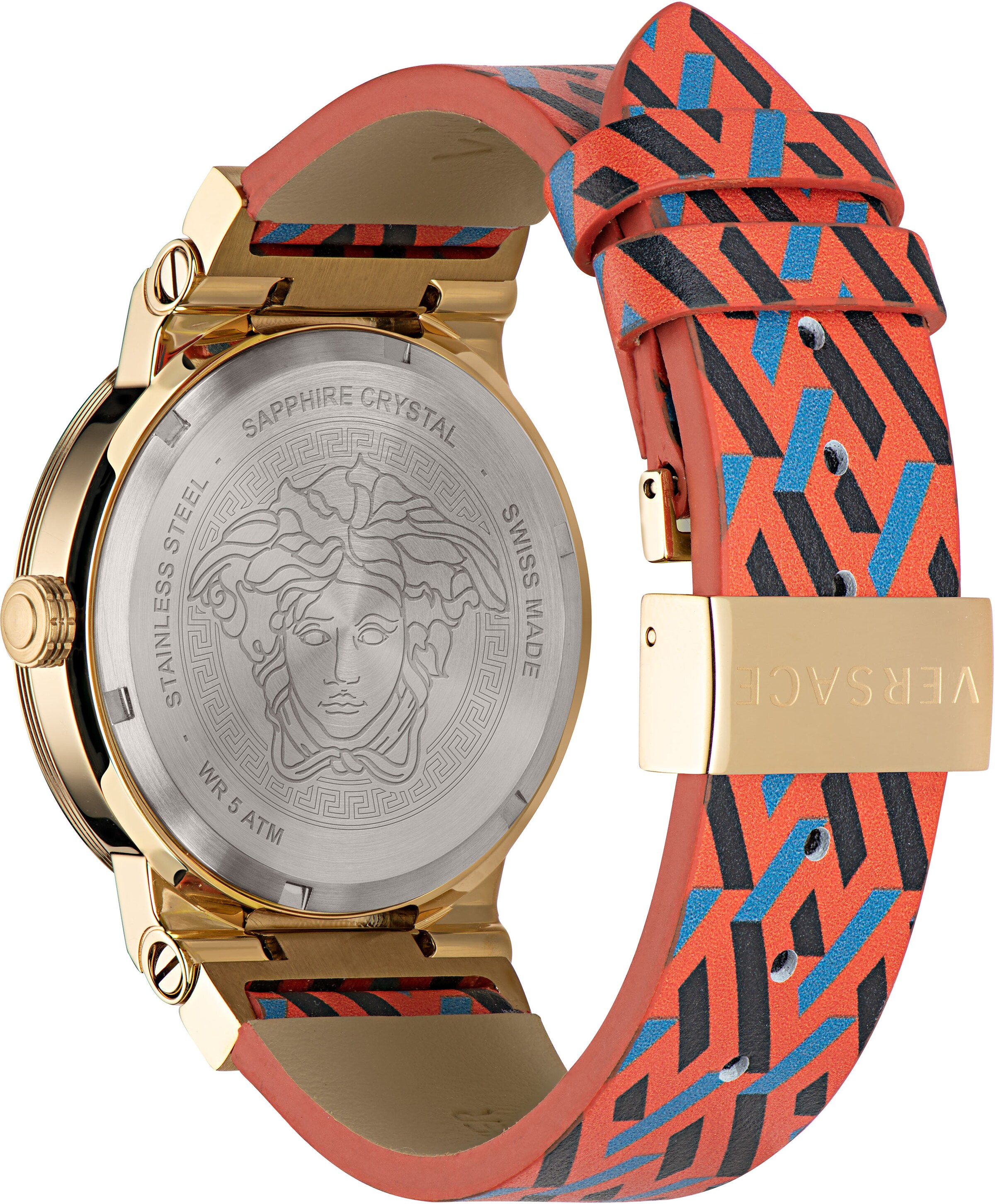 VERSACE Analog Watch in Gold