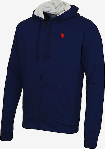 Veste de survêtement U.S. POLO ASSN. en bleu