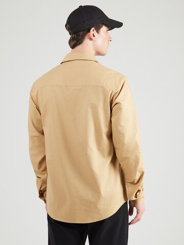 KARL LAGERFELD JEANS Regular fit Риза в жълто: отзад