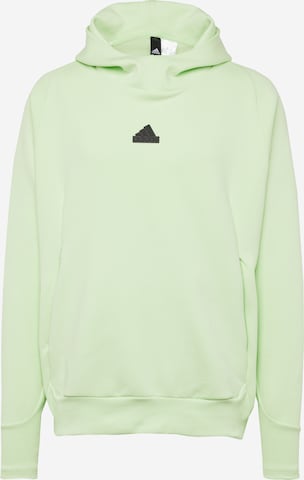 ADIDAS SPORTSWEAR Sportsweatshirt 'New Z.N.E. Premium' in Grün: Vorderseite