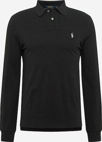 Tricou de la Polo Ralph Lauren pe negru: față