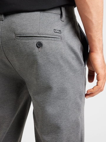 BLEND Regular Chino trousers 'Bhlangford' in Grey