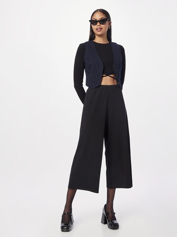 Wide Leg Pantalon People Tree en noir