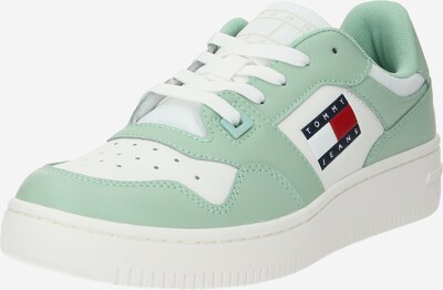 Tommy Jeans Sneaker low ''Retro Basket Ess Meg 3A3' i marin / mint / rød / hvid, Produktvisning