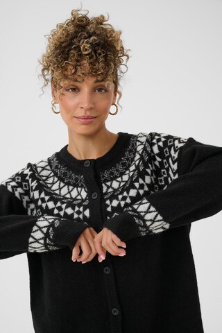 Cream Knit cardigan 'CRCherrie' in Black