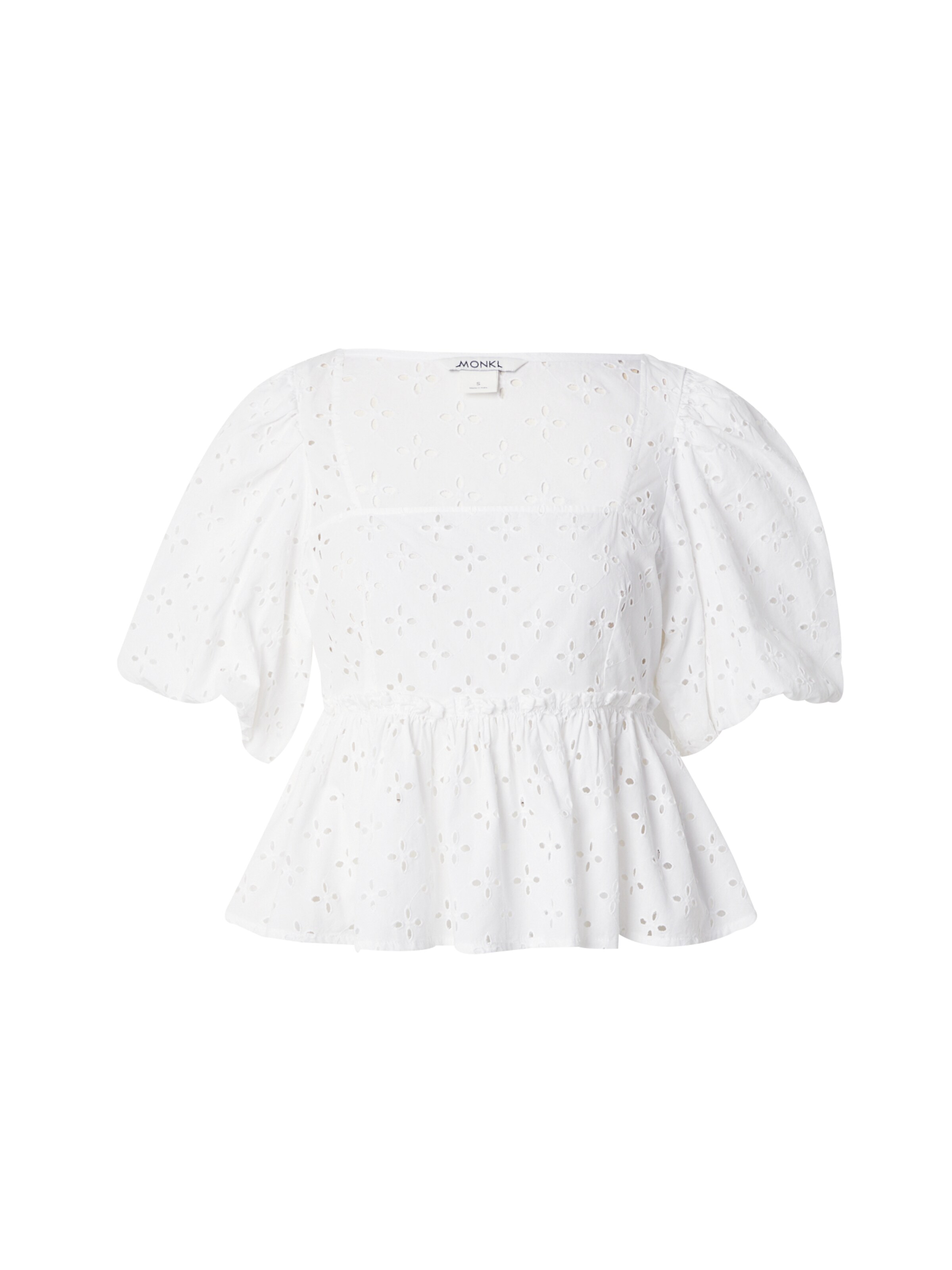 Monki Bluse in Weiß: Vorderseite