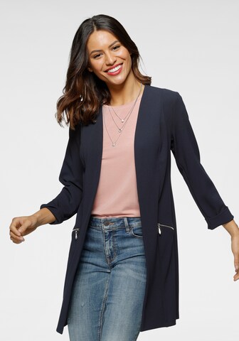 LAURA SCOTT Blazer in Blue: front