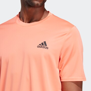 T-Shirt fonctionnel 'Designed For Movement' ADIDAS SPORTSWEAR en orange