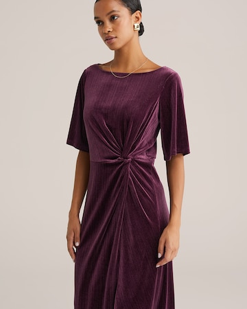 WE Fashion - Vestido em roxo
